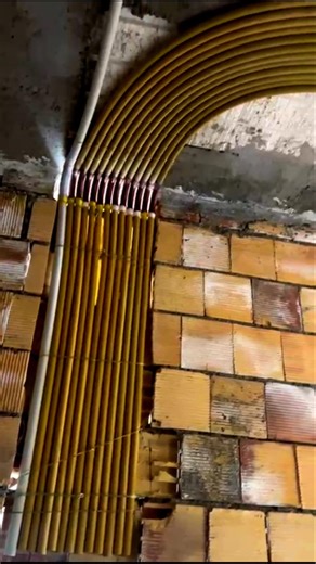 Complex Electrical Wiring at Building 😳 #wire #building