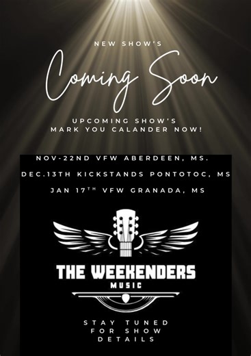 Live Music! | The Weekenders