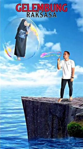 What❗Playing with Giant Bubbles❗ Here's How to Make It❗#editing #tutorial