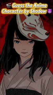 Guess the anime character by their shadow 😈Easy →IMPOSSIBLE 🔥Cmt your score👇#anime #shorts #quiz