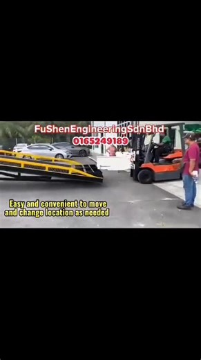 🔩 MOVABLE DOCK RAMP – FLEXIBLE LOADING ANYWHERE! 🔩 No loading bay? No problem! Our Heavy-Duty Movable Dock Ramp lets you load & unload containers safely, efficiently, and anywhere — with ease! 💪 ✅ Heavy load capacity – up to 16 tons ✅ Adjustable height – perfect for 20' & 40' containers ✅ Anti-slip steel grating for maximum safety ✅ Side safety rails landing plate for secure operation ✅ Easy to relocate using a forklift – no permanent dock needed ✅ Durable, weather-resistant steel for long-la