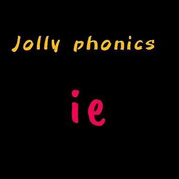 The Captain Said - Jolly Phonics Song - Letter sound ie - Learn the /ie #shorts #shortsfeed