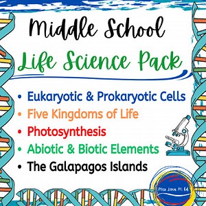 Life Science Units 6th Grade Bundle