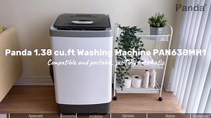 Watch Panda 1.38 cu.ft Portable Automatic Washing Machine on Amazon Live