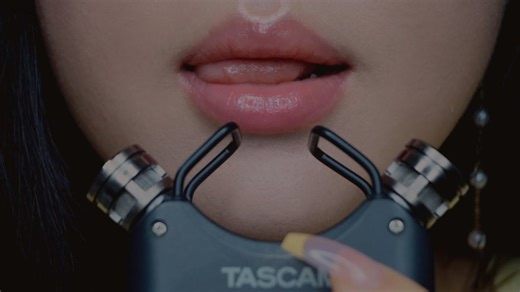 【Rose_助眠】女主播｜ASMR近距离的灵敏口腔声音(很多舌音)( 1920 X 1080 )