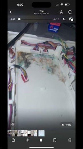 LG refrigerator code error E FC