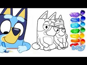Bluey Hugs Bingo by the Campfire 🔥 | Bluey