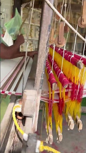 Traditional Indian Handloom Weaving