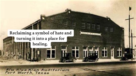 This building once served as a KKK Klavern in Fort Worth. Soon it will become a space for arts, community, and belonging led by the very people the Klan tried to silence. Follow along as we transform 1012 N. Main into something hopeful and healing for our city.@Transform 1012 Youth Council #FortWorth #NorthSideFortWorth #DFWHistory #Transform1012 #history