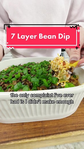 Delicious 7-Layer Bean Dip Recipe
