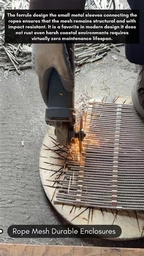 Rope Mesh Durable Enclosures