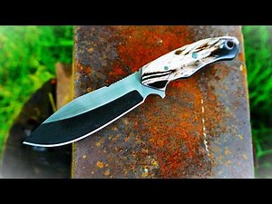 Entre tradition et modernité : fabrication d'un couteau nessmuk avec manche en corne de bélier