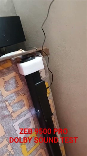 ZEB 9500 PRO DOLBY SOUND TEST#sound #soundsystem #zebronicssoundbar #speaker #new