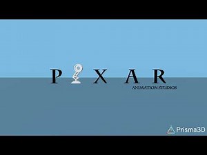 Pixar Animation Studios Logo In Prisma 3D