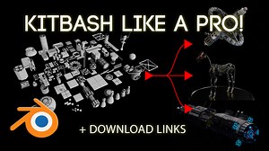 Learn to kit bash like a pro in Blender