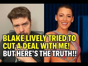 Blake Lively Offered Me A Compromise! AND I Was Just Humiliated In Court! Two Steps Back!! BUMMER!