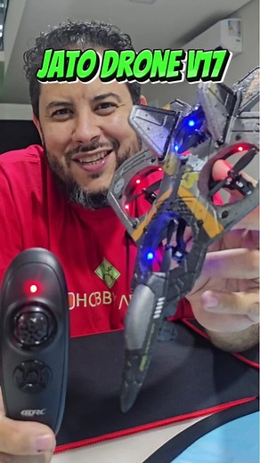 Vídeo Completo do Drone Jato V17 - Unboxing e Teste