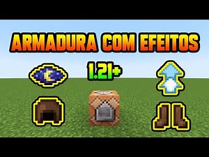 HOW TO ADD EFFECTS TO ARMOR IN MINECRAFT - UPDATED 1.21+ (JAVA EDITION)