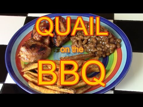 QUAIL ON THE BARBIE - how I BBQ Quail