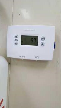 Honeywell pro 2000 thermostat set up and programming