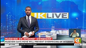 26K views · 668 reactions | Museveni on internet ownership President Museveni wants govt to own the internet Museveni says move will prevent overpricing of internet Museveni: The backbone must be with govt not private people #JKLive | Citizen TV Kenya | Facebook