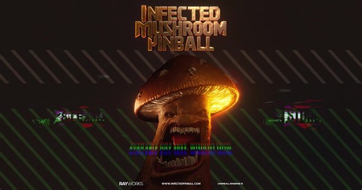 Infected Mushroom Pinball hits PC in July 2025, complete with native support for VR and VPIN setups. Play, win concert tickets and discover how deep the rabbit hole goes. Trailer footage captured in-game and in real time, featuring both gameplay and cinematic scenes. #InfectedMushroom #IM #Pinball