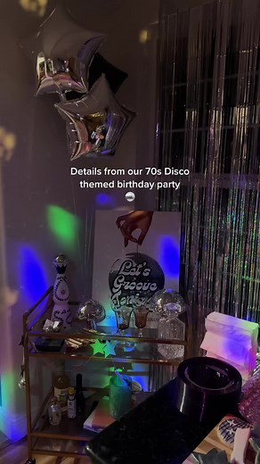 70s Disco Themed Birthday Party Celebration