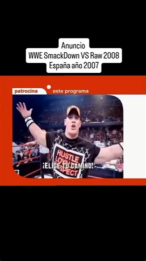 Anuncio WWE SmackDown VS Raw 2008 España año 2007 #wwe #smackdown #raw #españa🇪🇸 #recuerdosdesbloqueados #cuatro #nostalgia #ps2 #videojuegos #infancia #milenial | Documentos-Ocultos