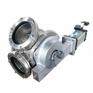 [Hot Item] Powder Pneumatic Conveying Line Use Pneumatic Powered 2 Way Diverter Valve