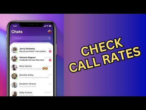 How to Check Viber Call Rates 2025?