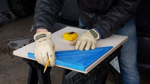 I built a modern plywood shelving unit 🪵