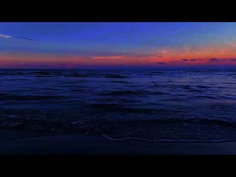 Ocean Waves Sound for Sleep Background | Gentle Ocean Waves All Night