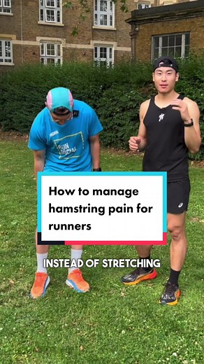 If you’re a runner with hamstring pain, don’t just stretch and rest, get some isometric contraction in to help manage that pain. Over-stretching an irritated muscle/tendon can sometimes make it worse. Beyond that if the issue is persisting it’s crucial to look at things such as your running volume, training intensity, recovery, strength & control and your running mechanics to address the root cause of your injury, rather than chasing short term band-aid fixes! #hamstring #hamstringpain #running