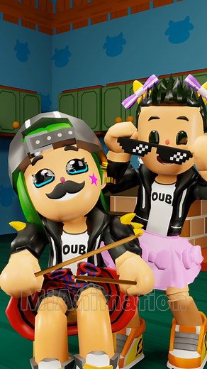 ROSE & Bruno Mars - APT 😎 PK XD Meme MiAnimation