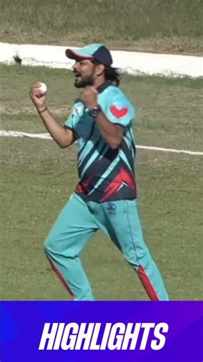 🎩 Muthu gets a hat-trick!Three in three 💥🔥 #EuropeanCricket #StrongerTogether