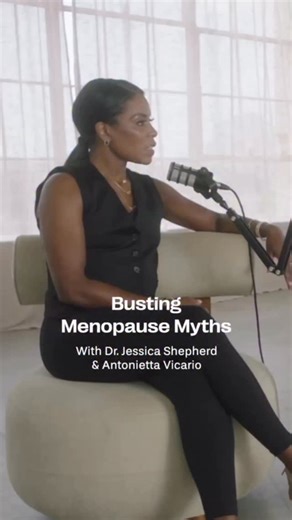 Dr. Jessica Shepherd and Pvolve Chief Training officer, Antonietta Vicario get real about perimenopause, menopause, and why movement is one of the most powerful tools you have through it all. Learn how to stay strong through every stage — our Menopause Strong program is live. Watch the full video in bio. | Pvolve