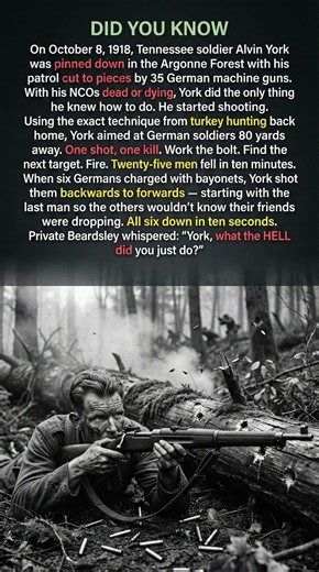 35 German Machine Guns Pinned Him Down... What This Tennessee Soldier Did Next 😱