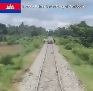 228K views · 3.4K reactions |  Bamboo Train, exciting experiences in Battambang province of #Cambodia that everyone must try  #Cambodian #Train #Battambang #Khmer #Culture #Dress #dresses #Dance #traditional #Art #UNESCO UNESCO #History #KingdomofWonder #Travel #Tourism #AngkorWat #transportation CR. To the owner | ASIA Records | Facebook