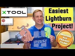 Easiest Lightburn Project!