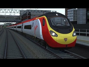 Train Simulator 2018 | New Class 390 Virgin Trains Pendolino High Speed Train | WCML Trent Valley HD