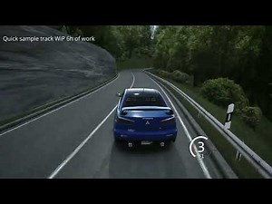 [Trailer/Overview] Track creation in Blender for Assetto Corsa