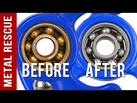 How To Fix A Slow Or Rusted / Rusty Fidget Spinner Bearing