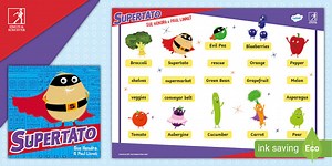 Supertato: Word Mat