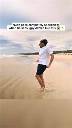 N3on goes speechless when he sees Iggy Azalea like this😭👀#n3on #n3onclips #iggyazalea #trending