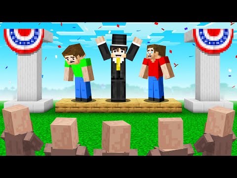 CRAINER Is The NEW PRESIDENT Of Our Minecraft World!