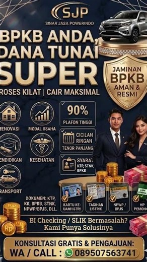 BI Checking Bermasalah? SJP Solusi Dana Tunai Super! ⚡