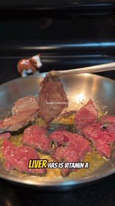 Nutrient density you can taste. Liver is king. Cooked with Ghee & butter 🧈 #CarnivoreLifestyle #beefliver #nosetotail #easymeals #animalbased | Anne’s Lifestyle25