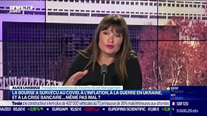 Covid, crise bancaire, inflation... La bourse résiste encore et toujours "Je rappelle quand même que l'année dernière était une mauvaise année boursière (...) On n'arrive pas d'une hausse énorme donc ce n'est pas dingue qu'il y ait un petit rebond en début d'année" 💬 Alice Lhabouz | BFM Business
