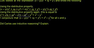 Inductive reasoning (example 2)