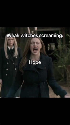 #tvd #witch #hopemikaelson #lizziesaltzman #bonniebennett | bonnie bennett scream